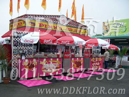 洋紅色組合安裝（25）_戶(hù)外銷(xiāo)售展覽展會(huì )活動(dòng)帳篷地面地板材料樣板圖片,帝肯(DDK)_8100_680（展覽地面地板材料）效果圖,會(huì )展地板,可拼接展會(huì )塑膠地板,展會(huì )地板,展會(huì )地膠,展廳塑料格柵,展廳展車(chē)地墊,展臺地板,展銷(xiāo)會(huì )專(zhuān)用地板