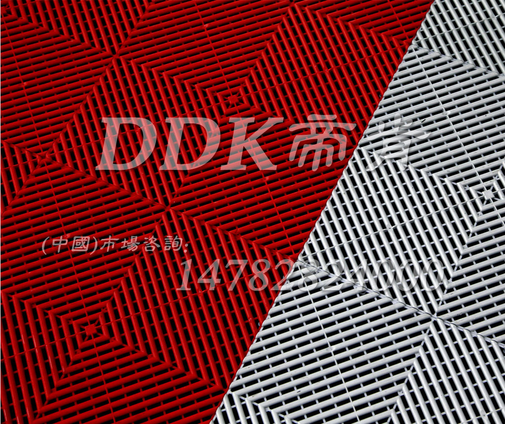 藍色可卷起帝肯(DDK)_8800_5005（塑格懸浮式拼裝運動(dòng)地板） 
